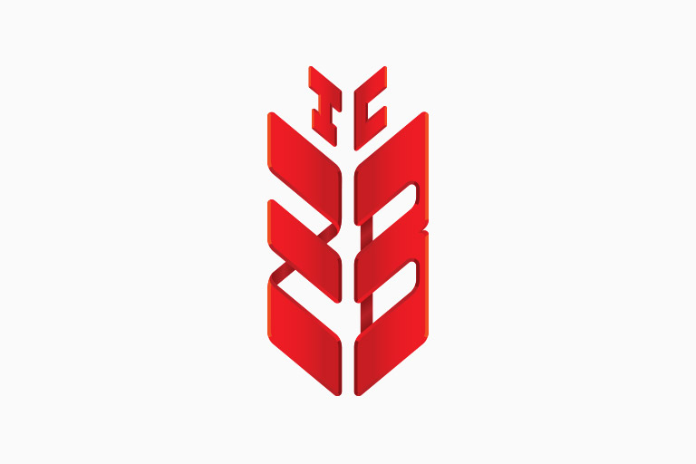 Ziraat Bankası logosunun ortada yer aldığı ve arkaplanında gri bir zemin olan görsel.